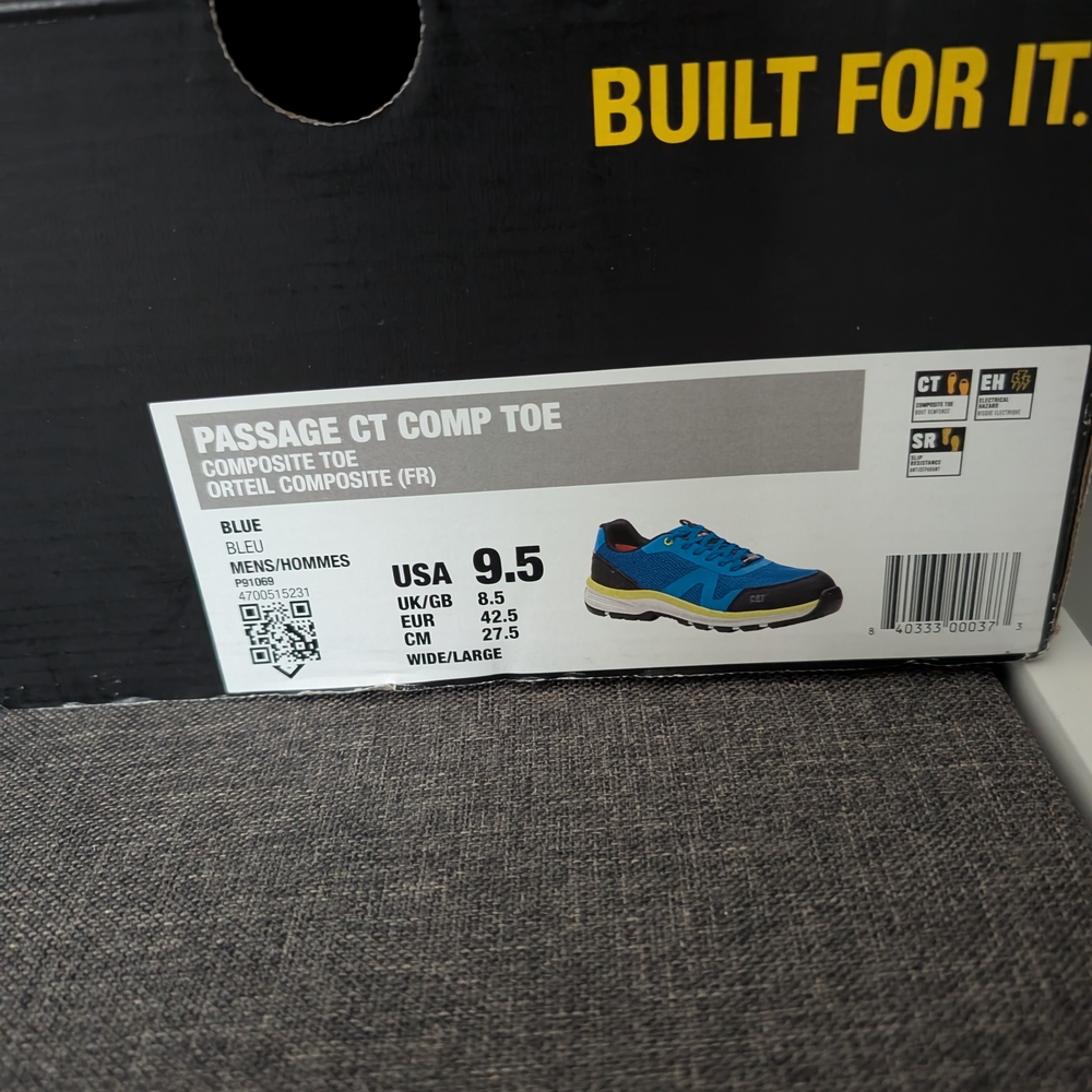 NWT Caterpillar Blue and Black Sneakers - Picture 4 of 4